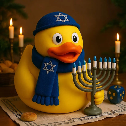Hanukkah Rubber Duck