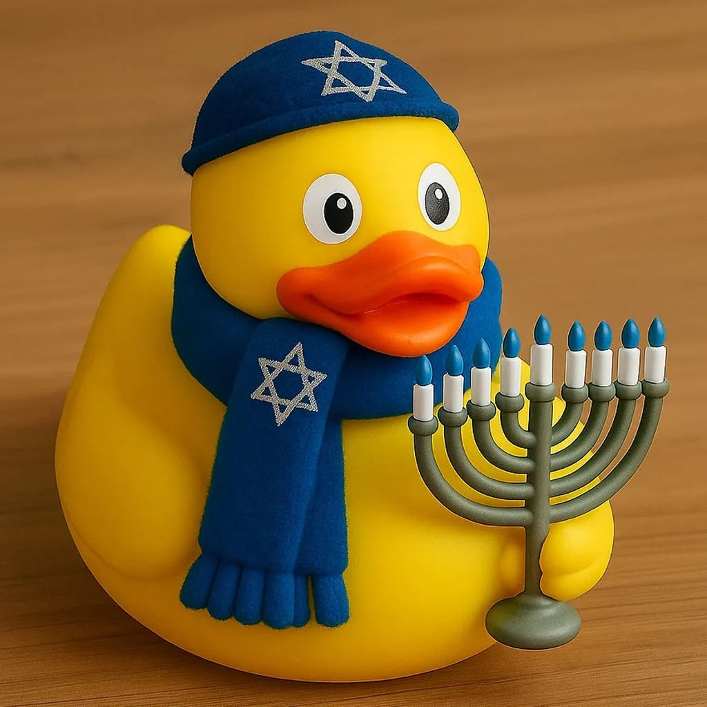 Hanukkah Rubber Duck